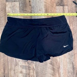 Women’s Black Nike swim shorts